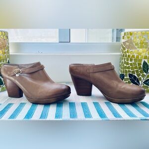 Dansko Melissa Tan Leather Mules size 39